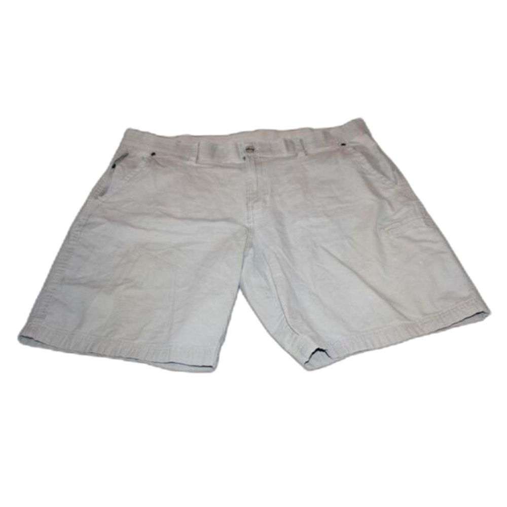 Weatherproof Khaki Cotton Blend Casual Shorts - Size 40 - 10" Inseam